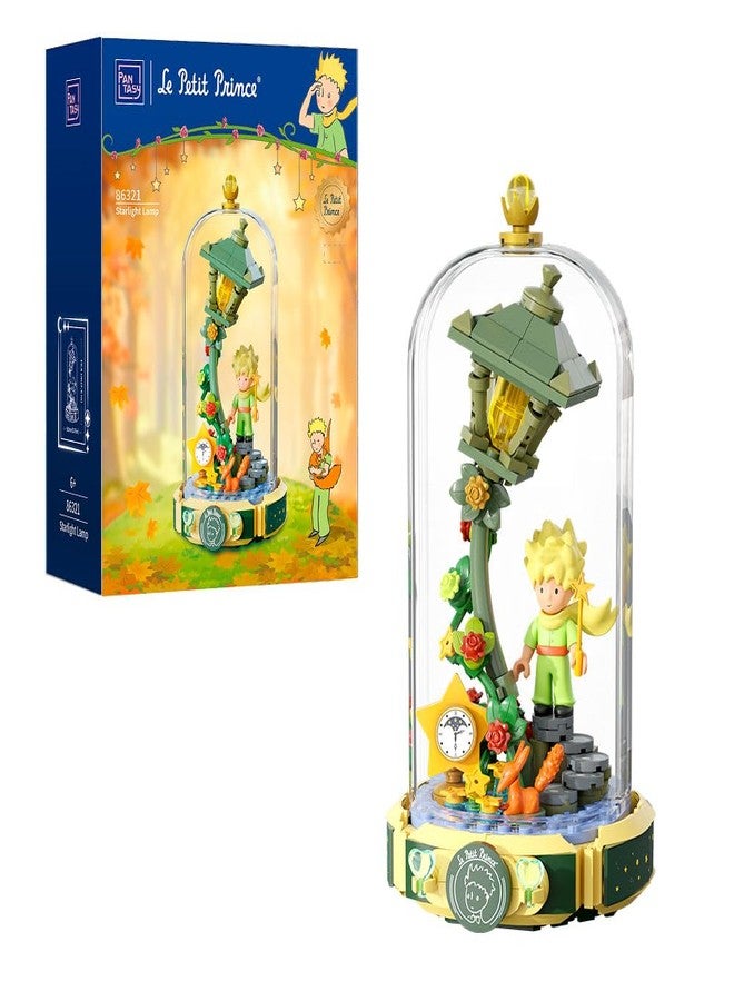 PANTASY Le Petit Prince Starlight Lamp Building Block Set-Creative DIY Model with Minifigure & Dust Cover Adults and Kids Premium Building Blocks for Home Decor - Image 1